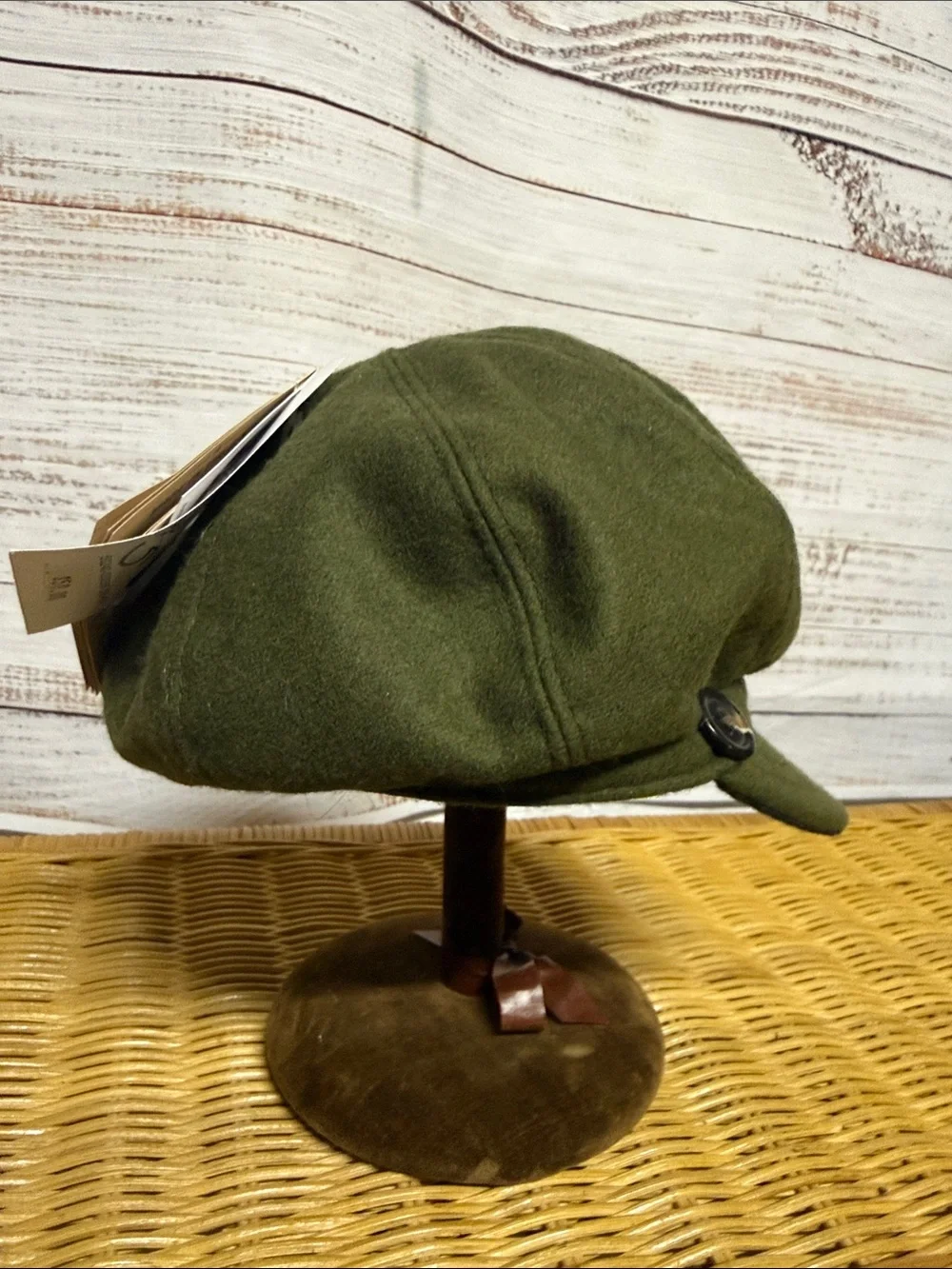 Stormy Kromer The Gatsby Cap in Loden Green NEW 6 3/4